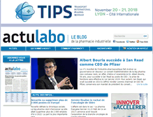 Tablet Screenshot of actulabo.com